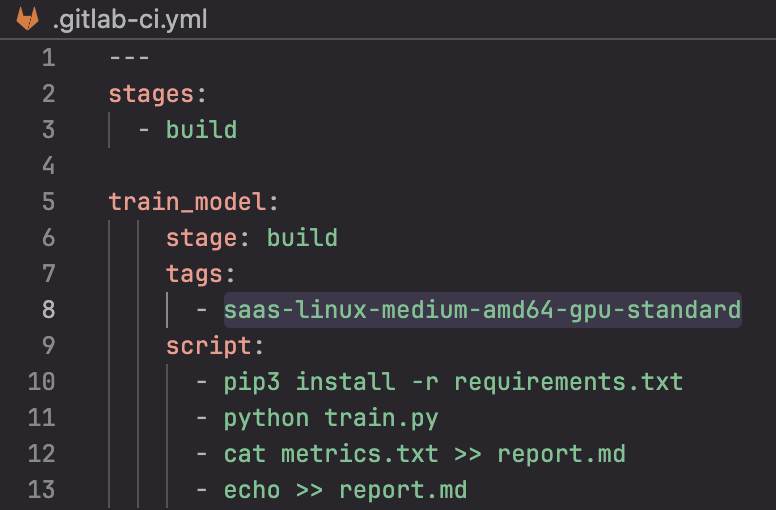 GPU-enabled SaaS runners on Linux